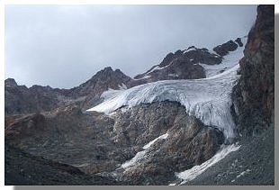 Il ghiacciaio della Cassandra. Foto di M. Dei Cas