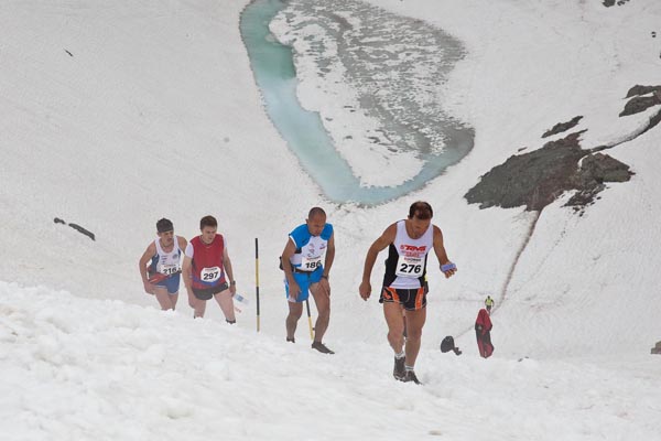 Sulla neve verso il Passo di Campagneda (foto R. Moiola)