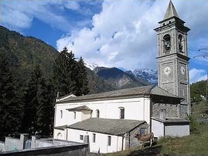 La chiesa di San Gottardo a Spriana. Foto di M. Dei Cas