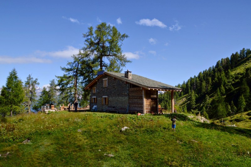 Il rifugio Baita di Sciuch (foto C. Bormolini)